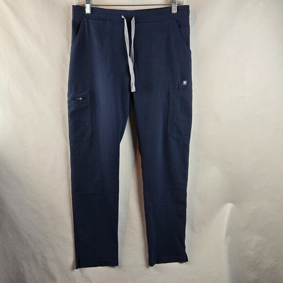 FIGS Scrub Pants Womens Small Navy Technical Collection Jogger Workwear - Picture 1 of 11